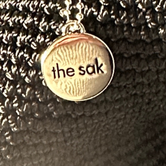 The Sak Black Crochet Tote Bag - Picture 2 of 10